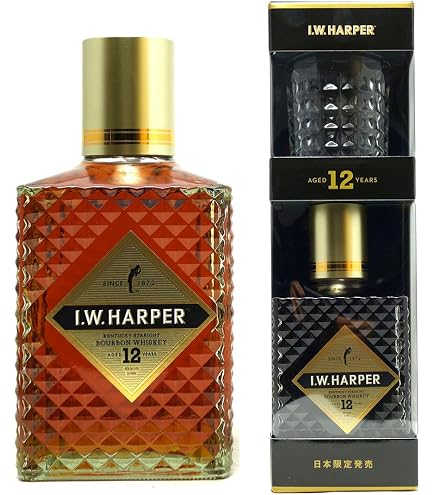 Amazon.co.jp: I.W.HARPER 12 IWハーパー12年 43% 750ml 正規品hn